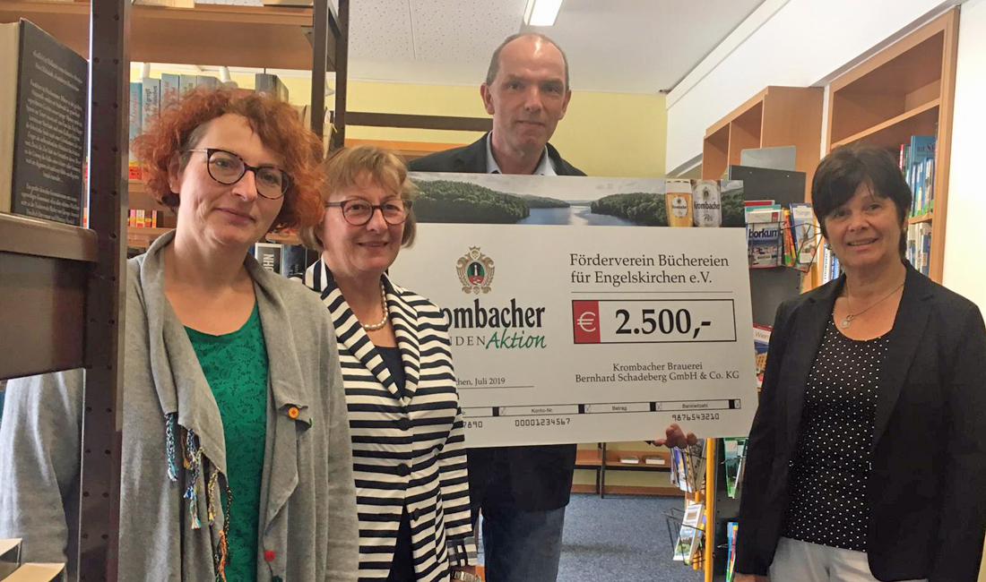 2.500 € für die Büchereien OberbergAktuell