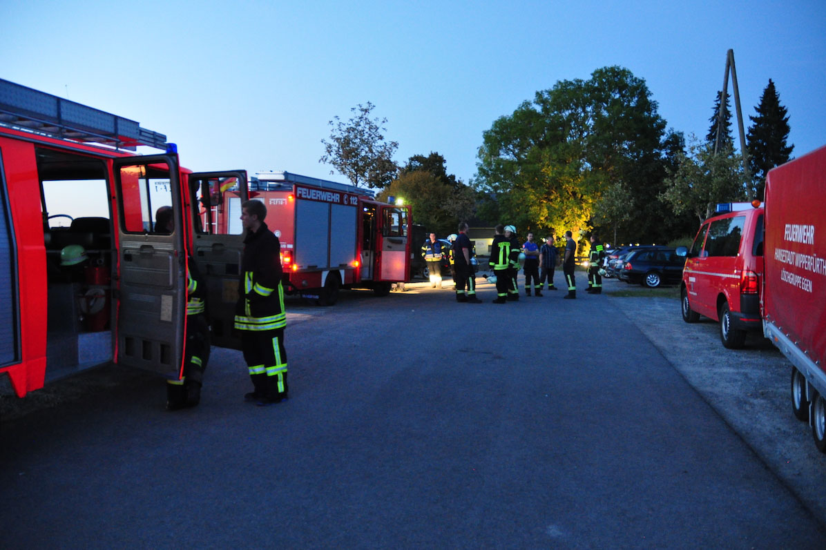 Zweites Feuer binnen weniger Stunden: Brandstiftung? - Oberberg-Aktuell