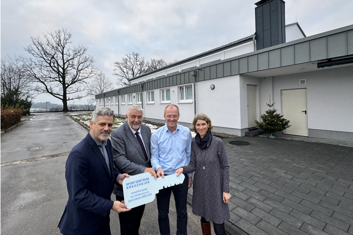 Fast alles neu am Sportzentrum Kreuzheide OberbergAktuell