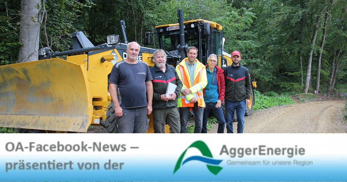 Important for forest users and the fire department: New forestry roads ...